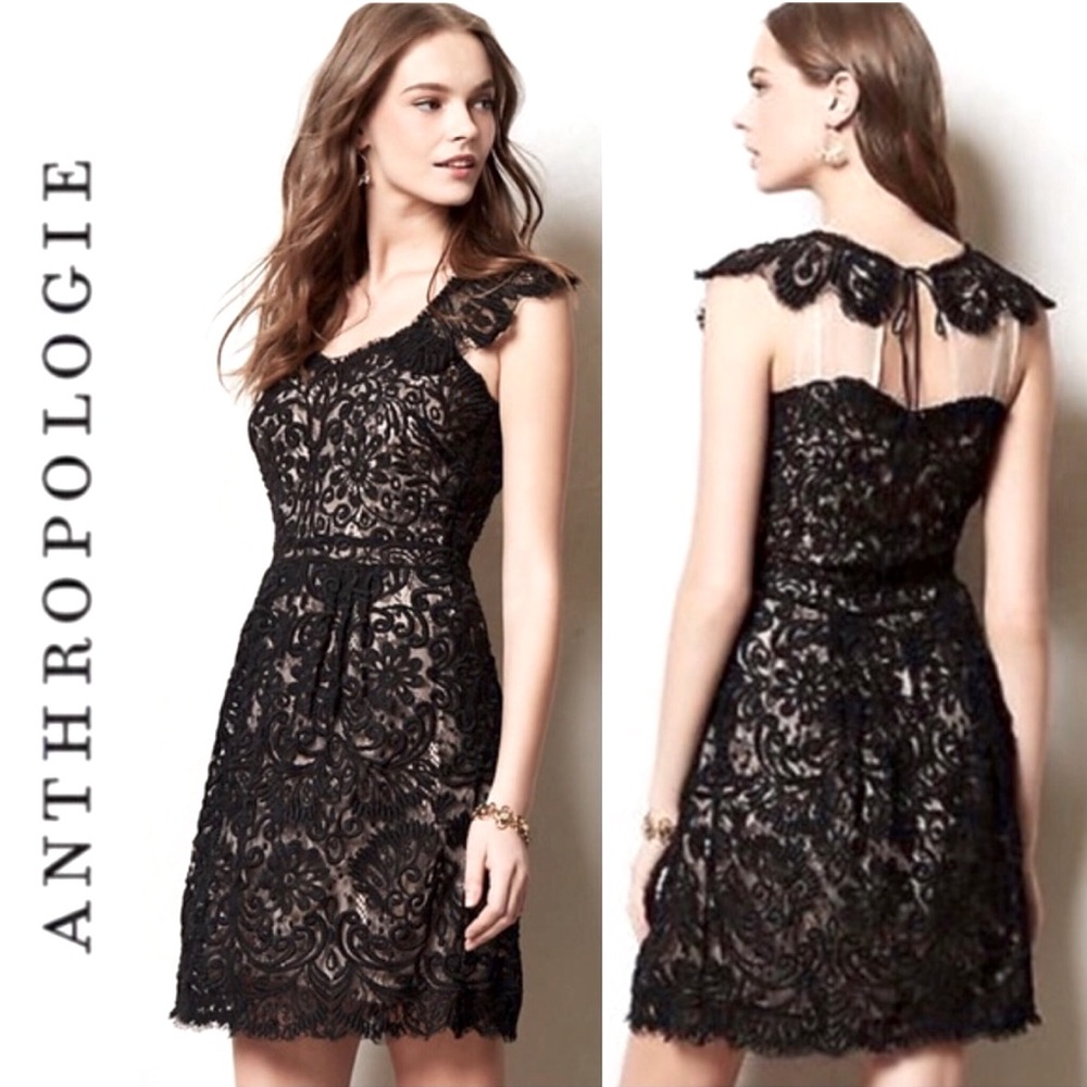 Black Lace Yoana Baraschi Dress